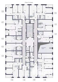 2-к квартира, вторичка, 52м2, 2/16 этаж