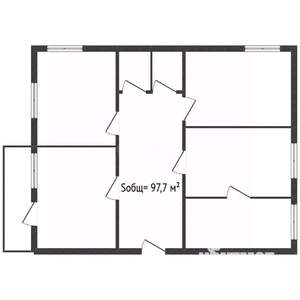 4-к квартира, вторичка, 98м2, 2/4 этаж