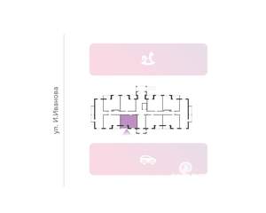 1-к квартира, вторичка, 35м2, 1/10 этаж