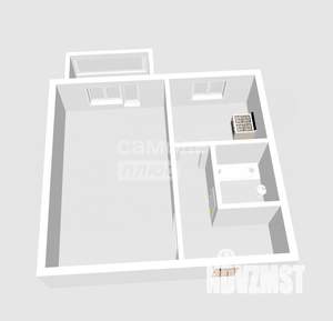 1-к квартира, вторичка, 33м2, 2/5 этаж