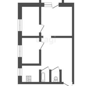 3-к квартира, вторичка, 49м2, 4/5 этаж