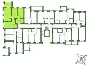 3-к квартира, вторичка, 88м2, 7/9 этаж