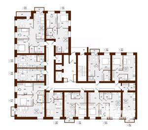 3-к квартира, строящийся дом, 80м2, 7/14 этаж