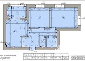 3-к квартира, вторичка, 71м2, 3/9 этаж
