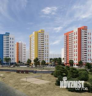 2-к квартира, вторичка, 59м2, 1/16 этаж