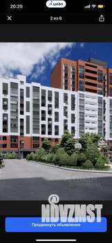 1-к квартира, вторичка, 42м2, 3/9 этаж