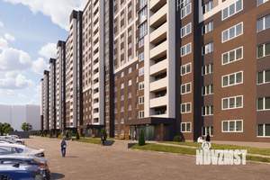 3-к квартира, строящийся дом, 87м2, 9/16 этаж