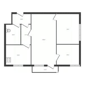 3-к квартира, вторичка, 42м2, 5/5 этаж