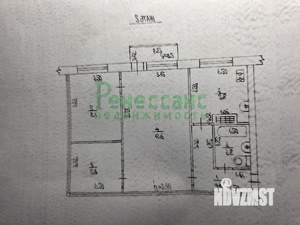 2-к квартира, вторичка, 45м2, 5/5 этаж