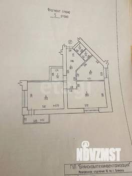 2-к квартира, вторичка, 68м2, 5/10 этаж