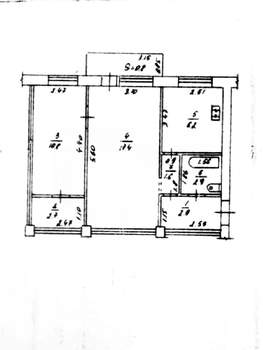 2-к квартира, вторичка, 45м2, 4/5 этаж