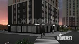 2-к квартира, строящийся дом, 65м2, 2/15 этаж