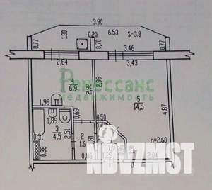 1-к квартира, вторичка, 30м2, 7/9 этаж