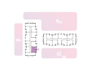 1-к квартира, вторичка, 39м2, 1/10 этаж