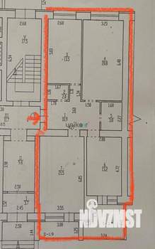 3-к квартира, вторичка, 86м2, 1/9 этаж