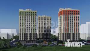 2-к квартира, строящийся дом, 65м2, 16/16 этаж