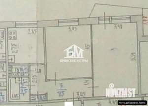 2-к квартира, вторичка, 52м2, 2/9 этаж