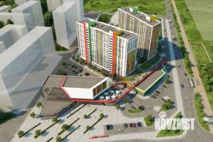 3-к квартира, строящийся дом, 75м2, 3/16 этаж