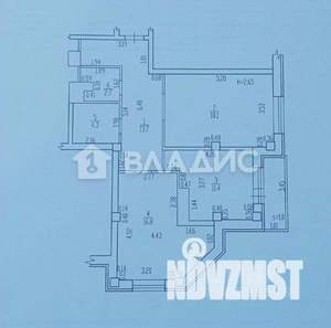 2-к квартира, вторичка, 67м2, 6/16 этаж