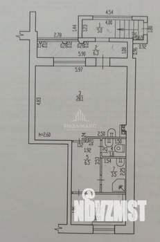 2-к квартира, вторичка, 58м2, 1/5 этаж