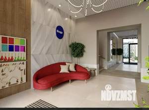 1-к квартира, сданный дом, 48м2, 6/9 этаж