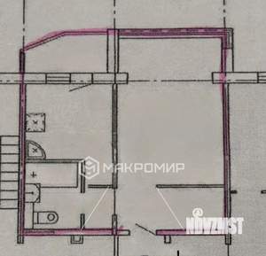 1-к квартира, вторичка, 34м2, 10/10 этаж