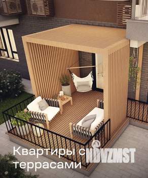 1-к квартира, вторичка, 57м2, 1/16 этаж