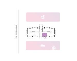 1-к квартира, вторичка, 35м2, 1/10 этаж