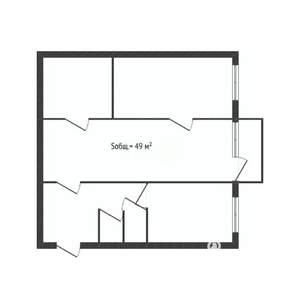 2-к квартира, вторичка, 49м2, 2/5 этаж