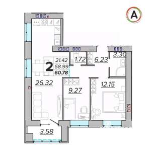 Фото квартиры на продажу (1)