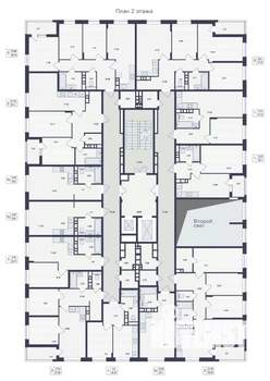 1-к квартира, вторичка, 28м2, 2/16 этаж