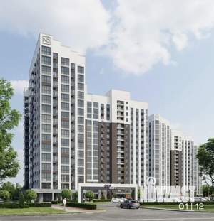 1-к квартира, вторичка, 57м2, 1/16 этаж