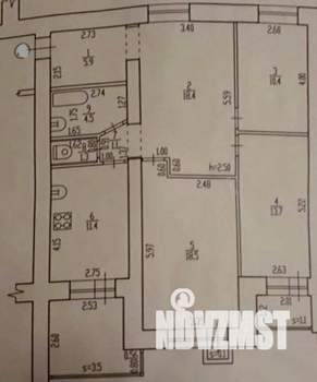 3-к квартира, вторичка, 90м2, 9/10 этаж