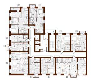 1-к квартира, строящийся дом, 42м2, 10/14 этаж