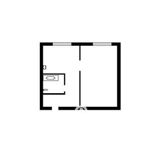 1-к квартира, вторичка, 31м2, 4/5 этаж