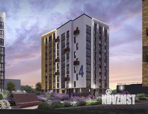 1-к квартира, сданный дом, 48м2, 6/9 этаж