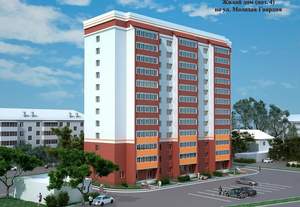 1-к квартира, вторичка, 38м2, 9/12 этаж