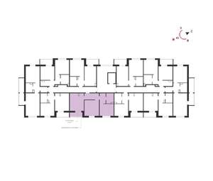 2-к квартира, вторичка, 54м2, 7/10 этаж