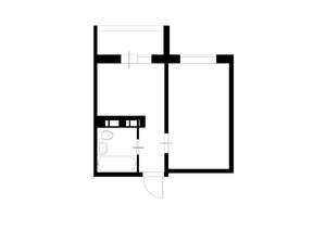 1-к квартира, вторичка, 36м2, 3/5 этаж