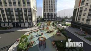 1-к квартира, строящийся дом, 46м2, 5/16 этаж