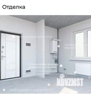 2-к квартира, вторичка, 64м2, 7/9 этаж