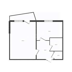 1-к квартира, вторичка, 37м2, 3/9 этаж