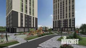 2-к квартира, строящийся дом, 65м2, 7/16 этаж