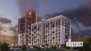 2-к квартира, строящийся дом, 58м2, 11/14 этаж