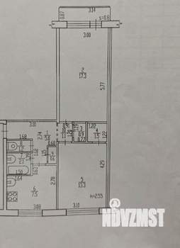 2-к квартира, вторичка, 51м2, 5/5 этаж