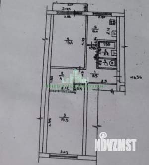 2-к квартира, вторичка, 48м2, 2/5 этаж