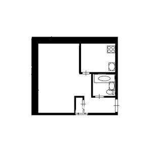 1-к квартира, вторичка, 33м2, 1/5 этаж