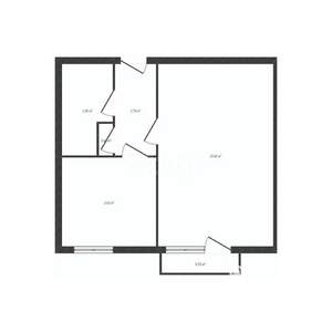 1-к квартира, вторичка, 37м2, 3/4 этаж