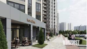 1-к квартира, вторичка, 42м2, 3/16 этаж