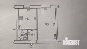 1-к квартира, вторичка, 36м2, 6/9 этаж